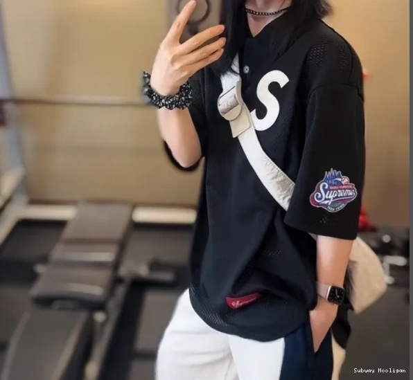 LOGO ¥209 S BASEBALL TEE 24FW HENLEY 0501